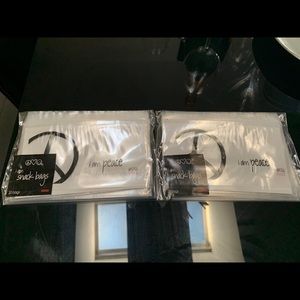 PLW Snack bags. special 2 bags of 20c. NWOT